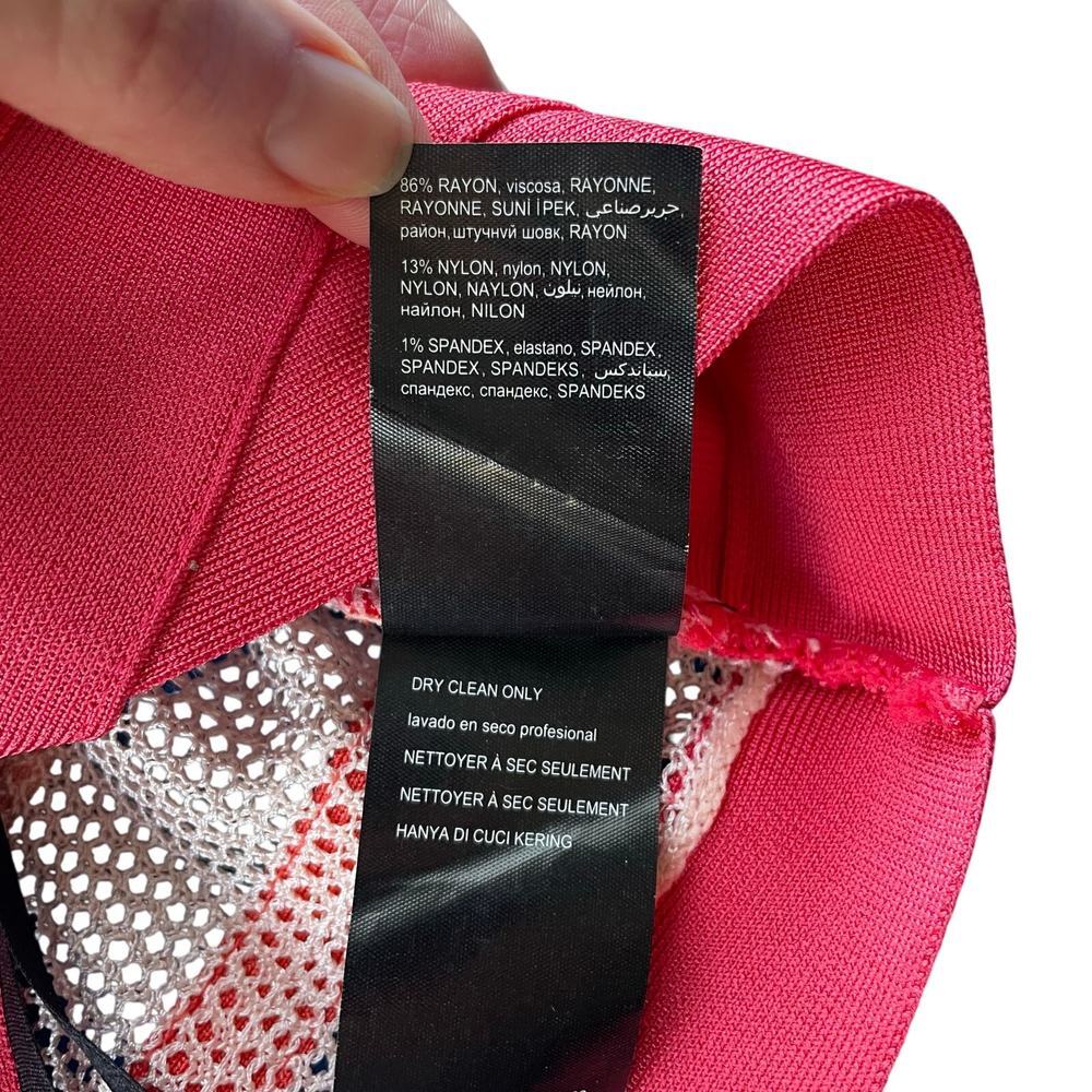 bebe Pink and Coral Sleeveless Top - Picture 5 of 13
